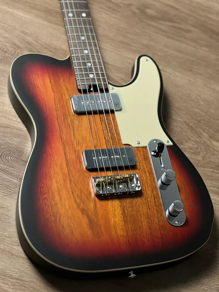 Soloking MT-1 Deluxe P90 in 3-Tone Sunburst