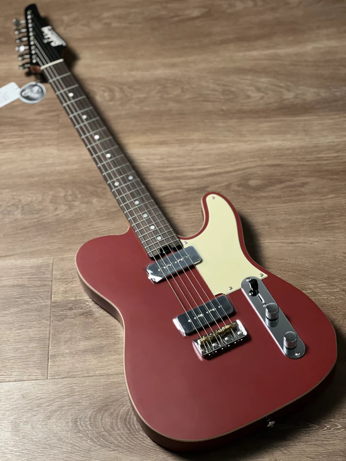 Soloking MT-1 Deluxe P90 in Wine Red