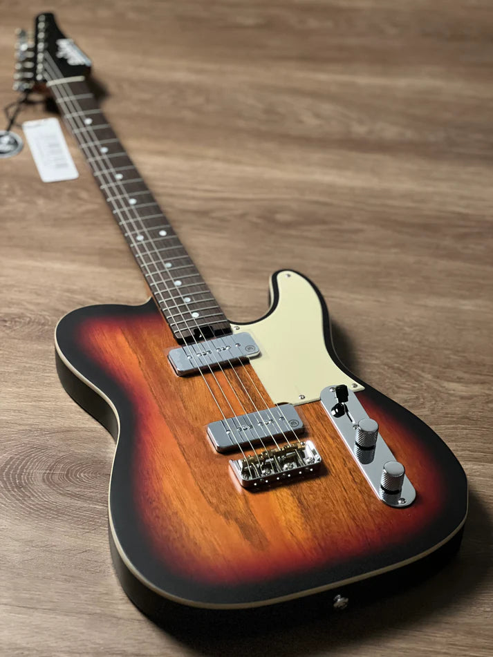 Soloking MT-1 Deluxe P90 in 3-Tone Sunburst – solokingguitar.com Soloking MT-1 Deluxe P90 in 3-Tone Sunburst – solokingguitar.com