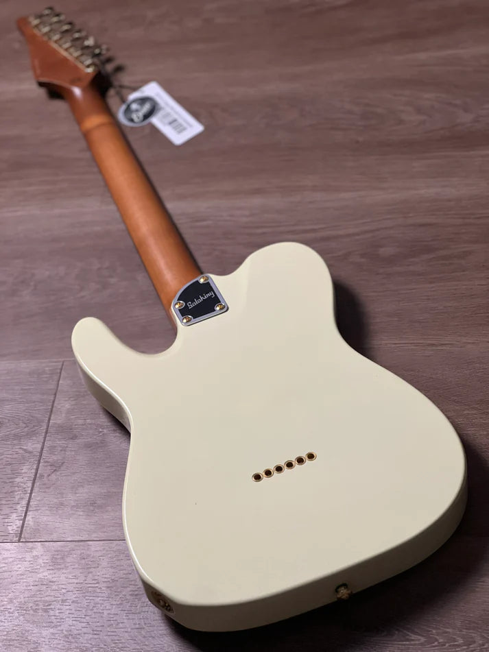 Soloking MT-1G Elite in Vintage White with Gold Hardware and Rosewood FB