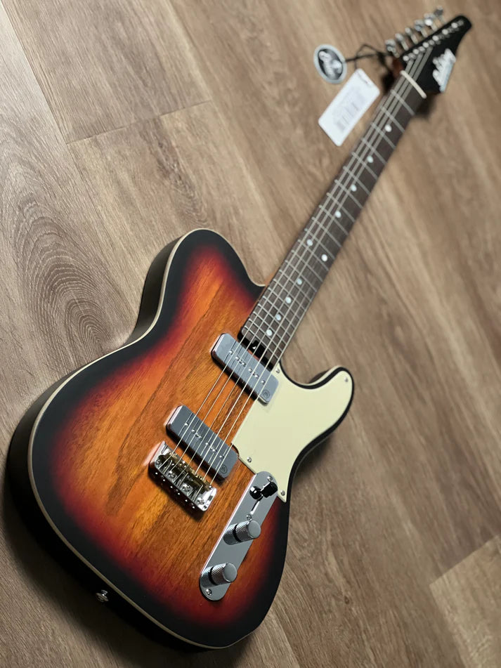 Soloking MT-1 Deluxe P90 in 3-Tone Sunburst
