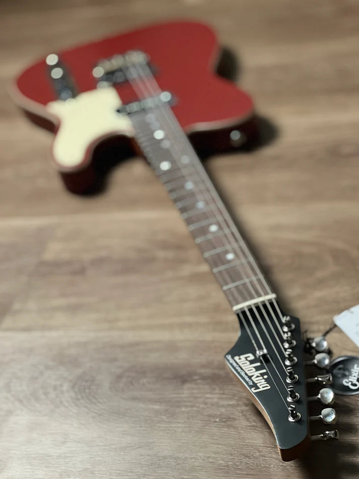 Soloking MT-1 Deluxe P90 in Wine Red