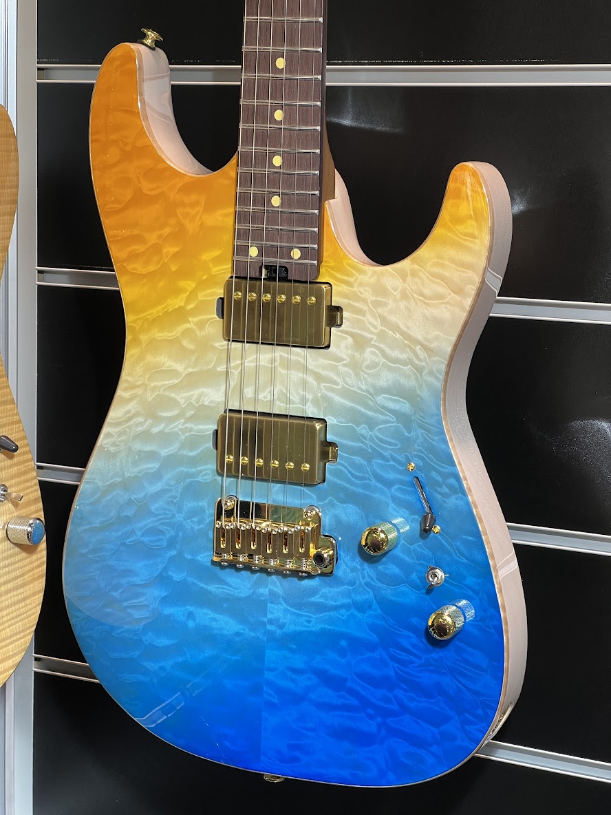 Soloking MS-1 Custom 24 HH QMT Elite in Beach Surf Fade