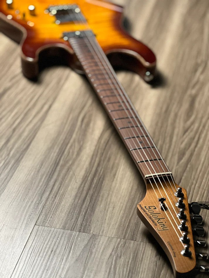 Soloking MS-1 Custom 24 HH MKII in Bengal Burst