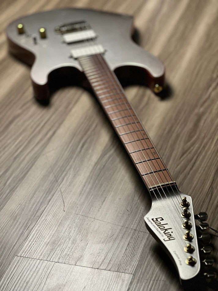 Soloking MS-1 Custom 24 HH Flat Top MKII in Sonic Gray Nafiri Special Run