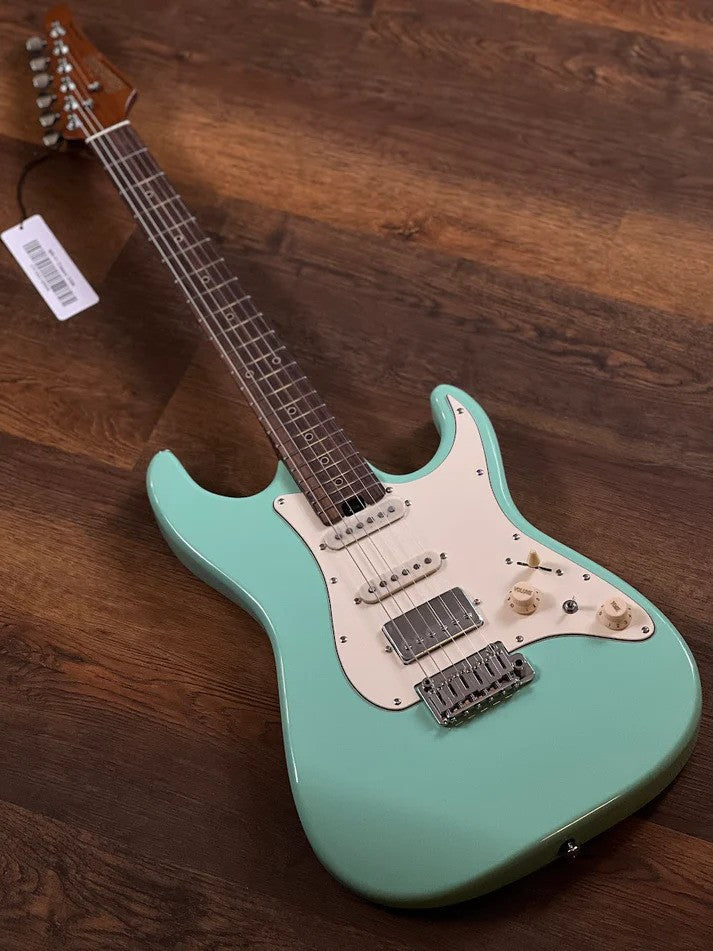Soloking MS-11 Classic MKII with Rosewood FB in Seafoam Green