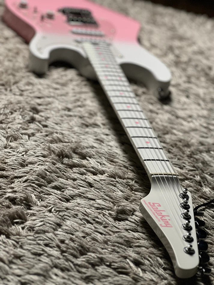 Soloking MS-2 Special in Sakura Fade with White Neck Spring Season Limited Edition