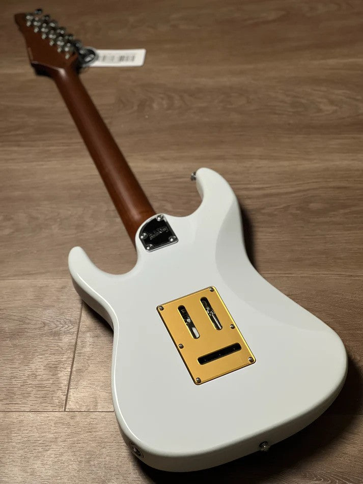 Soloking MS-1 Classic MKII in Olympic White with Roasted Maple FB Nafiri Special Run