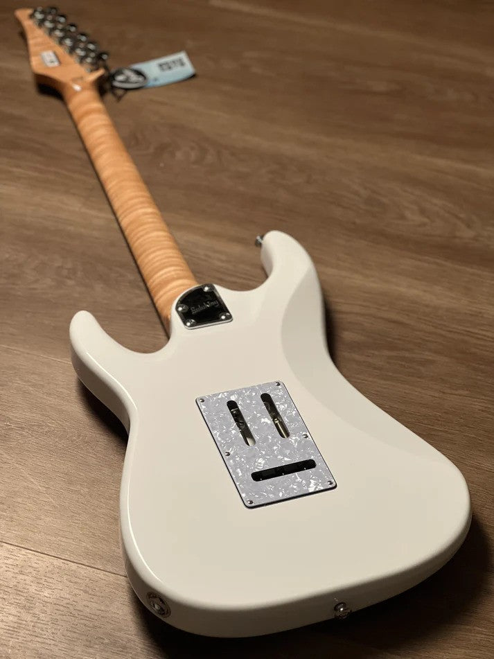 Soloking MS-1 Classic SSS Quilt in Marble Blue Burst with Rosewood FB Nafiri Special Run