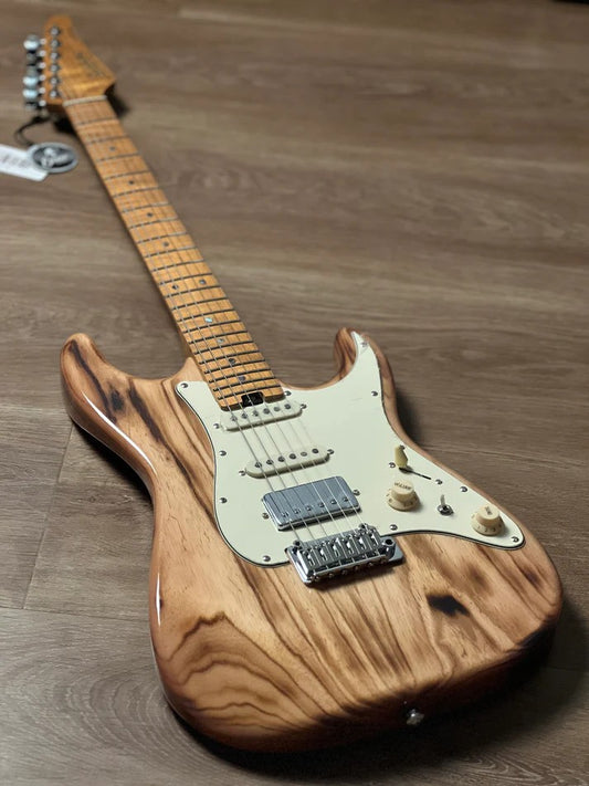 Soloking MS-1 Classic ASH FMN in Burner Gloss Nafiri Special Run JESCAR