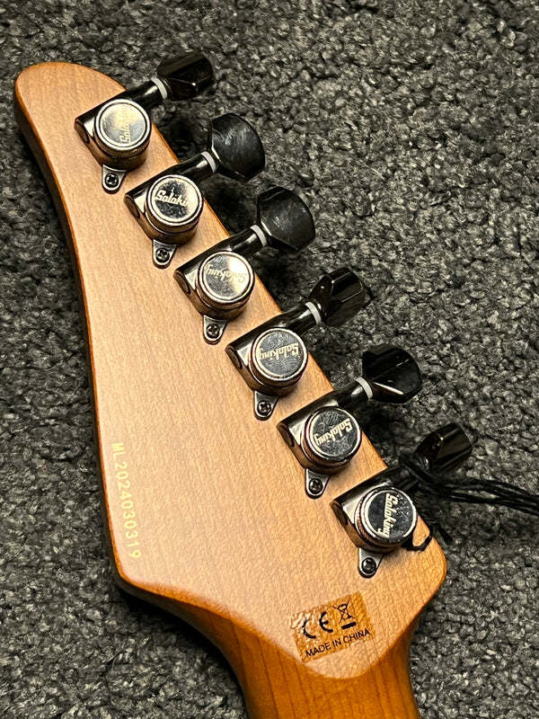 Soloking MT-1 FM 24 Deluxe MKII MOD with EMG 85/85 in Bengal Burst