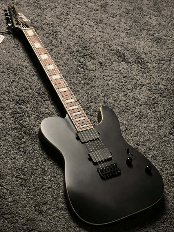 Soloking MT-1 Deluxe HH 24 Neck Thru MOD with EMG 81/85 in Satin Black Matte Nafiri Special Run