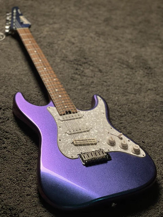 Soloking MS-1 Classic SSS MKII MOD with Seymour Duncan SHR-1b in Nebula Sparkle Nafiri Special Run
