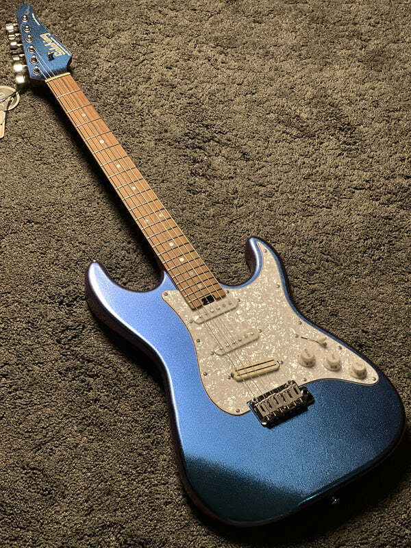 Soloking MS-1 Classic SSS MKII MOD with Seymour Duncan SHR-1b in Nebula Sparkle Nafiri Special Run