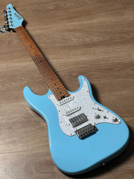 Soloking MS-1 Classic MKII in Daphne Blue with Roasted Maple FB