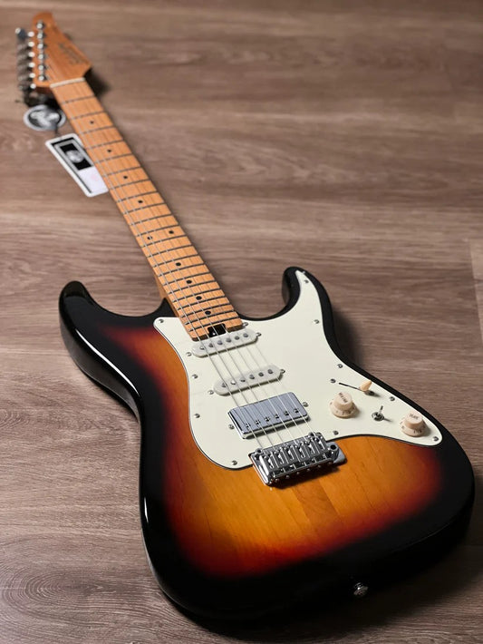 Soloking MS-11 Classic MKII with Roasted Maple FB in 3-Tone Sunburst