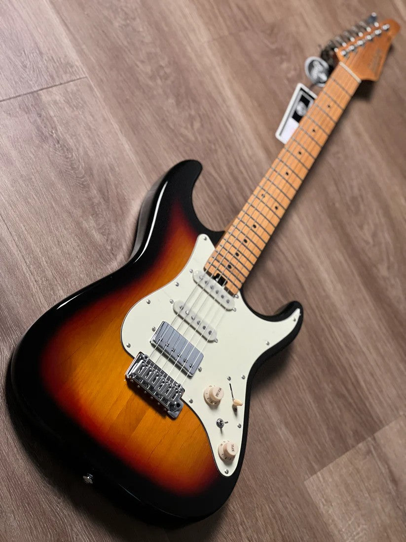 Soloking MS-11 Classic MKII with Roasted Maple FB in 3-Tone Sunburst