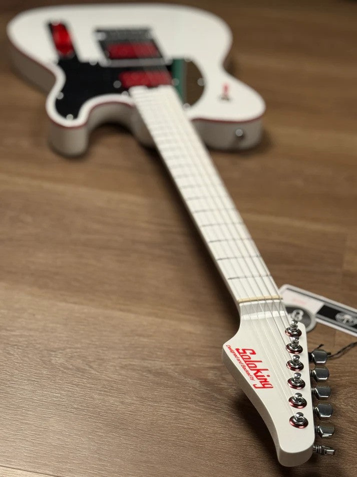 Soloking MT-1 Custom Lithography John 5 Tribute in Artic White