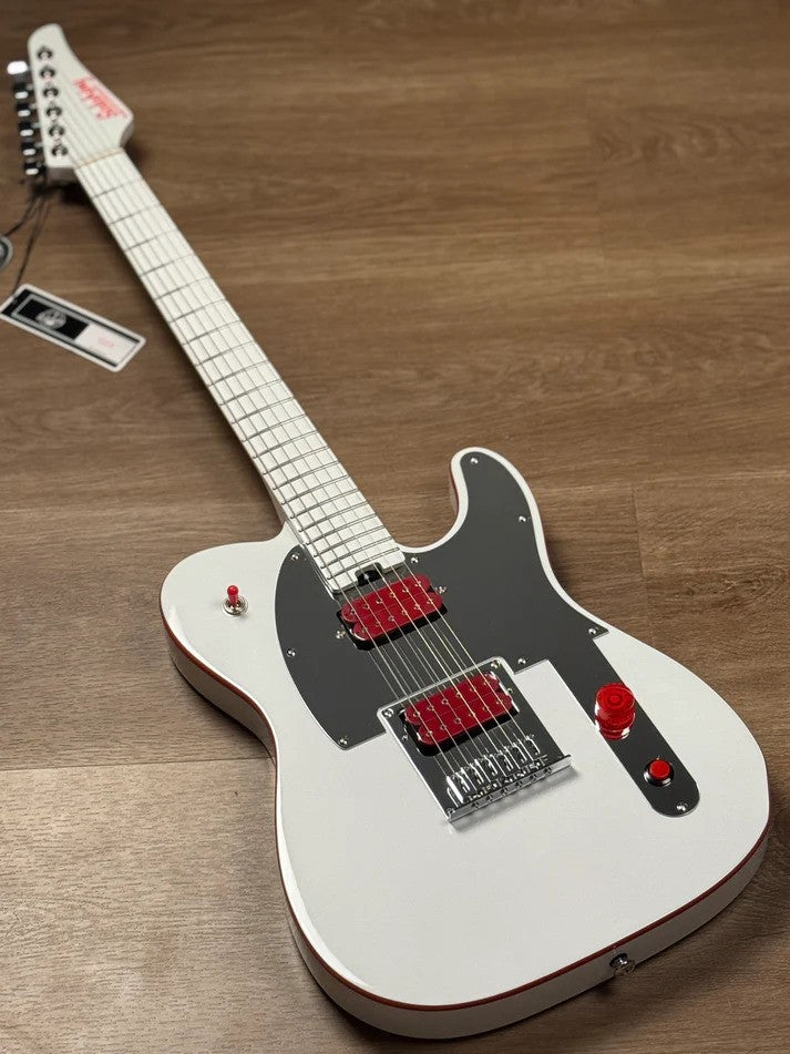 Soloking MT-1 Custom Lithography John 5 Tribute in Artic White