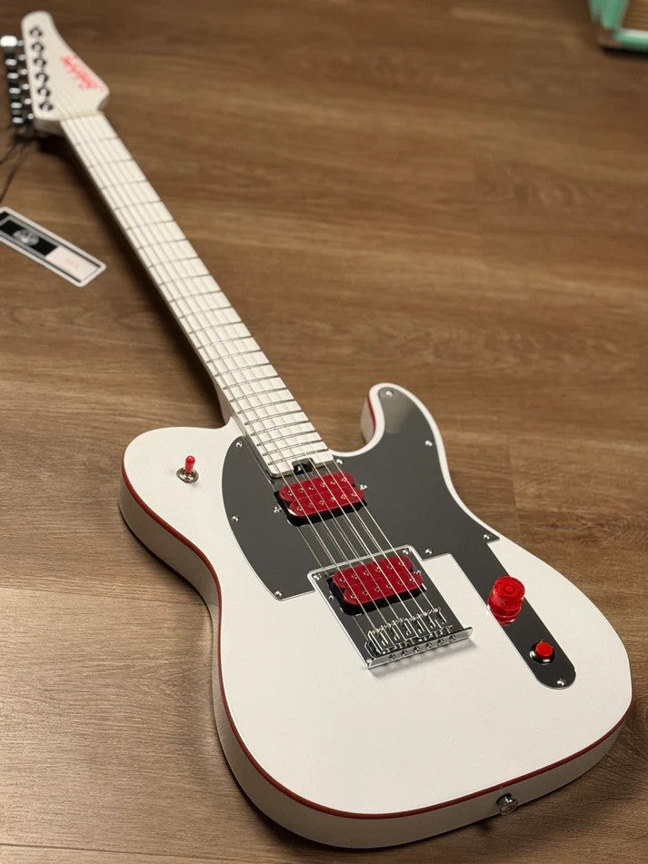 Soloking MT-1 Custom Lithography John 5 Tribute in Artic White