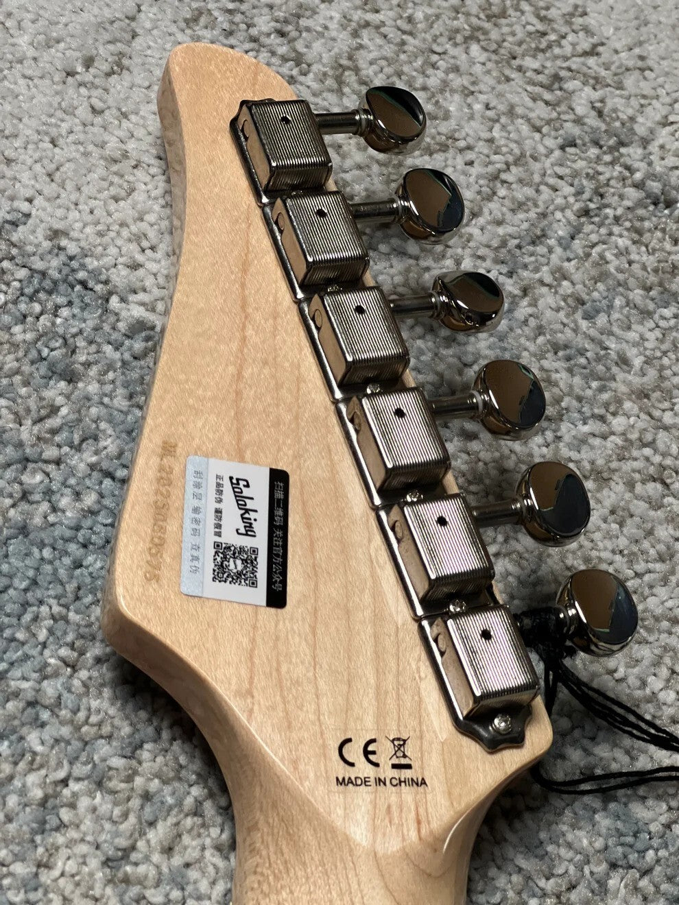 Soloking MT-1 Thinline in Vintage White