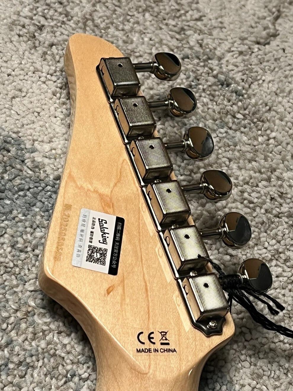 Soloking MT-1 Thinline in Sonic Blue