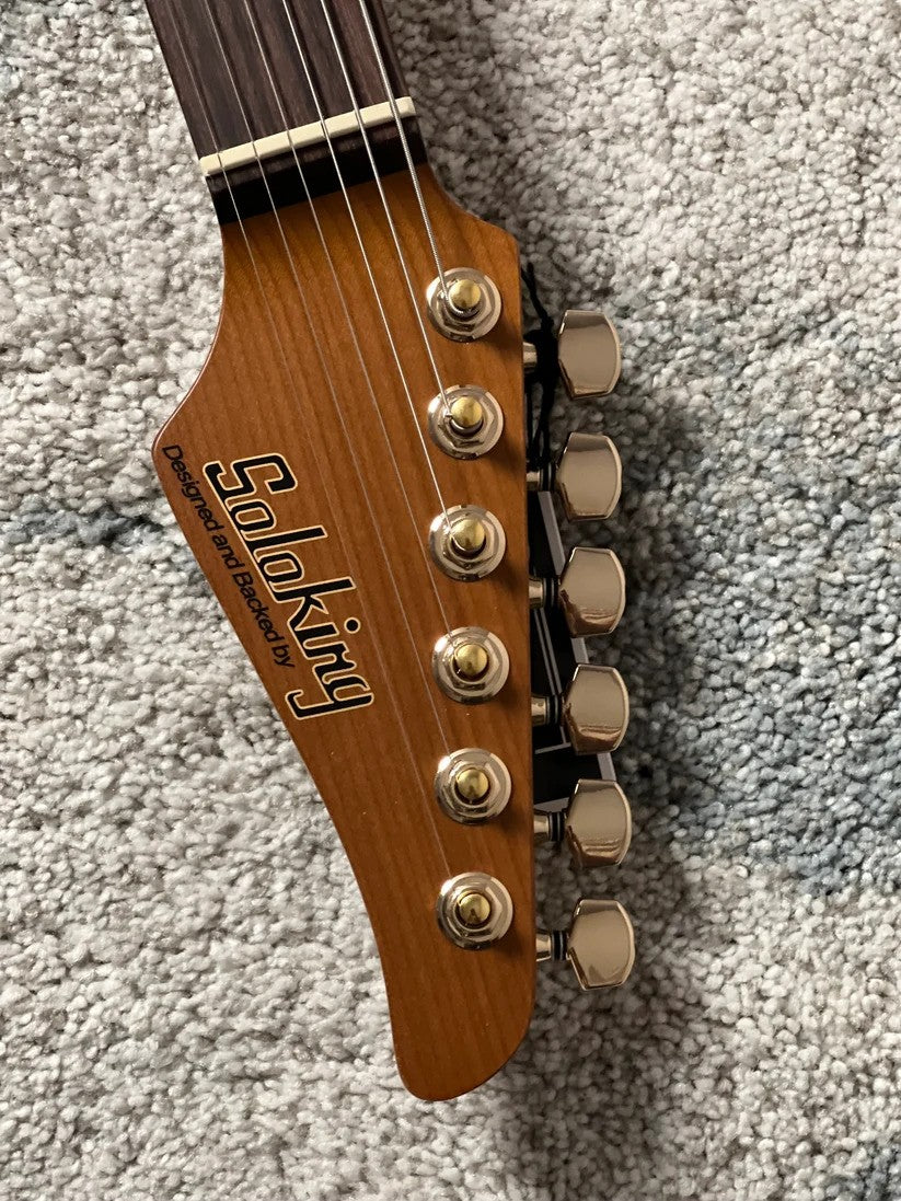 Soloking MS-1 Classic Ash with Rosewood FB in White Blonde Limited Edition