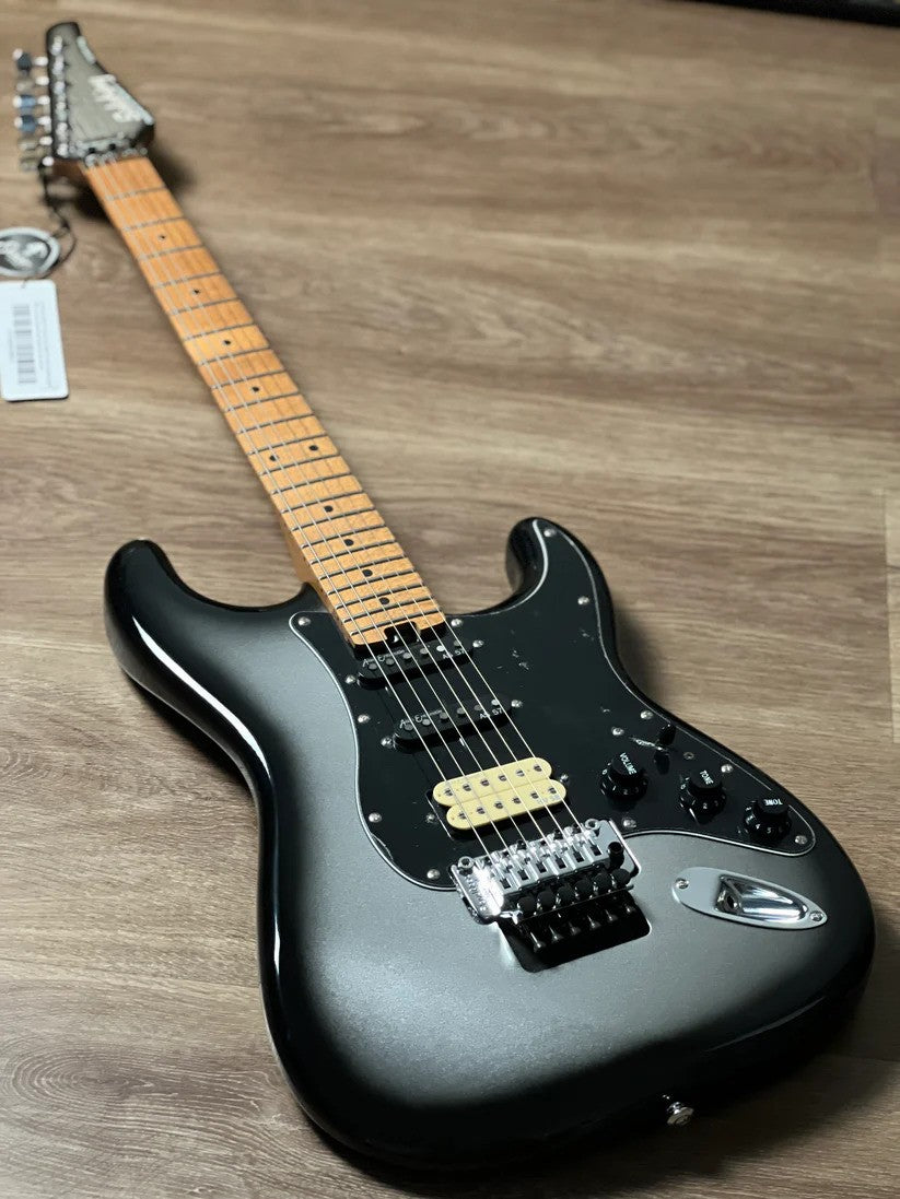 Soloking MS-1 Classic 22 HSS FR with Roasted Maple FB in Silverburst Nafiri Special Run JESCAR