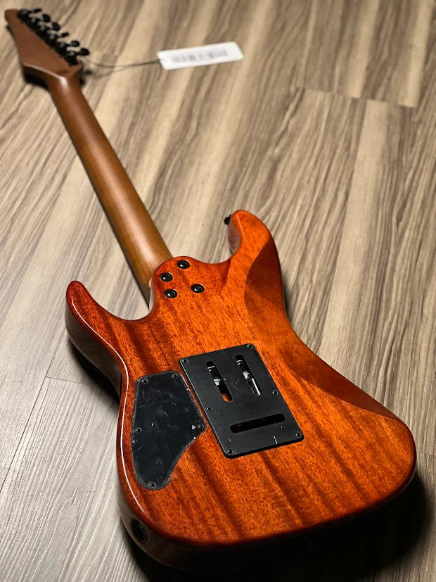 Soloking MS-1 Custom 22 HSS with Ebony FB in Ocean Storm Double Wipeout JESCAR