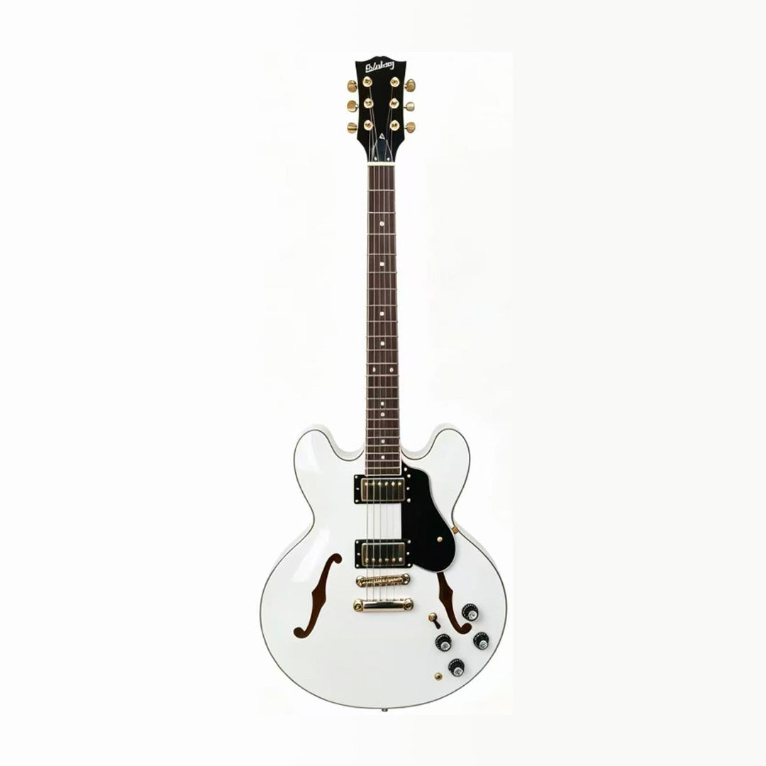 Soloking SH-335 Heritage in Alpine White with Gold Hardware