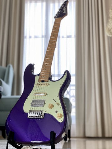 Soloking MS-1 Classic MKII in Purple Sparkle with Roasted Maple neck and FB