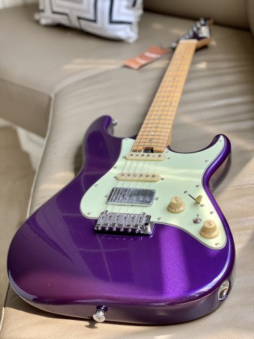 Soloking MS-1 Classic MKII in Purple Sparkle with Roasted Maple neck and FB