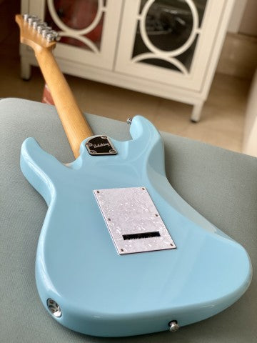 Soloking MS-1 Classic in Daphne Blue and Roasted Maple FB