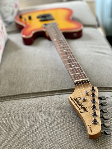 Soloking MT-1 FM 24 Deluxe in Cherry Burst