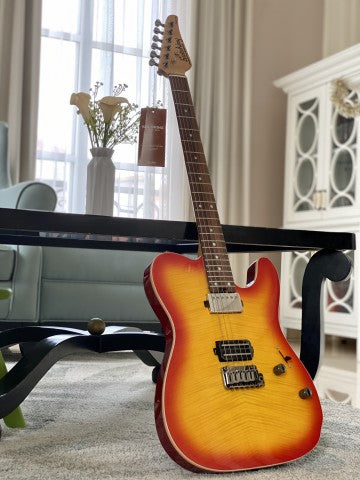 Soloking MT-1 FM 24 Deluxe in Cherry Burst