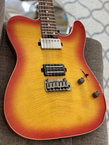 Soloking MT-1 FM 24 Deluxe in Cherry Burst