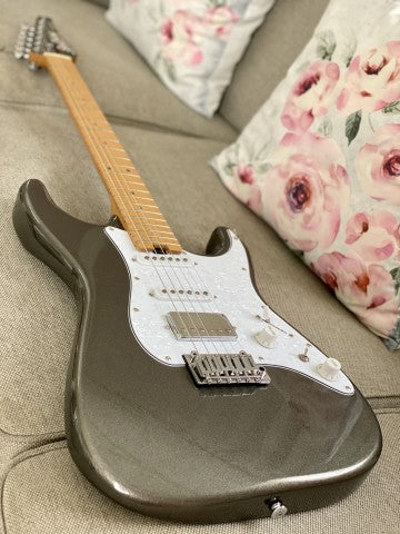 Soloking MS-1 Classic MKII in Pewter Grey Metallic and Roasted Maple FB