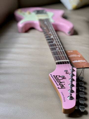 Soloking MS-1 Classic in Shell Pink with Roasted Maple Neck
