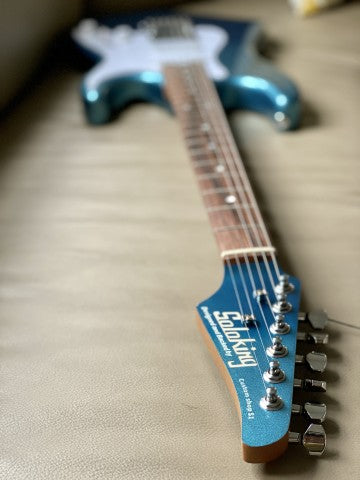 Soloking MS-1 Classic in Lake Placid Blue with Roasted Maple Neck and Rosewood FB