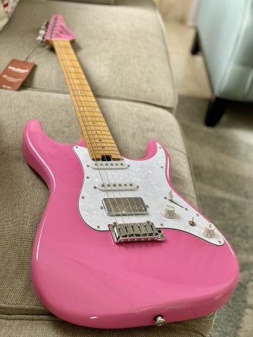 Soloking MS-1 Classic in Shelby Pink with Roasted Maple Neck