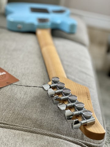 Soloking MT-1 Modern in Sonic Blue with Roasted Neck and Rosewood FB