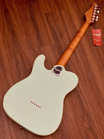 Soloking T-1B Vintage MKII with Roasted Maple Neck and FB in Surf Green