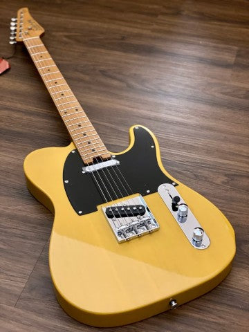 Soloking MT-1 Vintage MKII with Roasted Maple Neck in Butterscotch Blonde