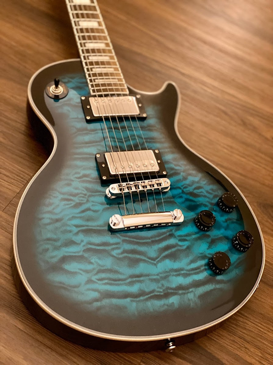Soloking SLS60QM Deluxe in Teal Burst (Nafiri Music Special Run)