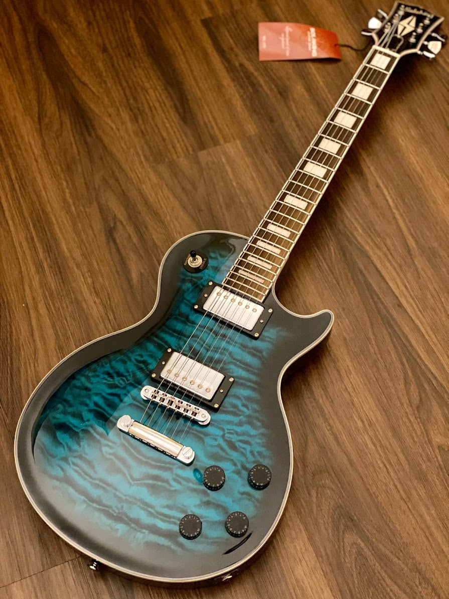 Soloking SLS60QM Deluxe in Teal Burst (Nafiri Music Special Run)