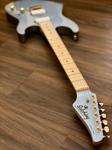 Soloking MS-1 Custom 24 HH Flat Top in Sonic Gray (Nafiri Music Special Run)
