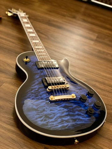 Soloking SLS60QM Deluxe in Black Aqua Burst (Nafiri Music Special Run)