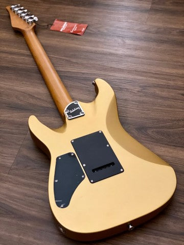 Soloking MS-1 Custom 24 HSS Flat Top in Satin Shoreline Gold (Nafiri Music Special Run)
