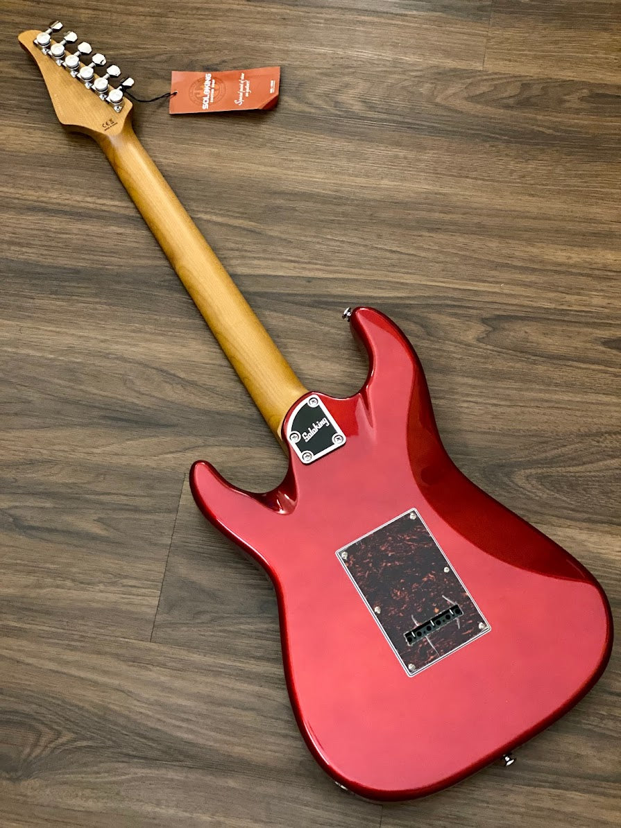 Soloking MS-1 Classic MKII in Candy Apple Red with Roasted Neck and Rosewood FB