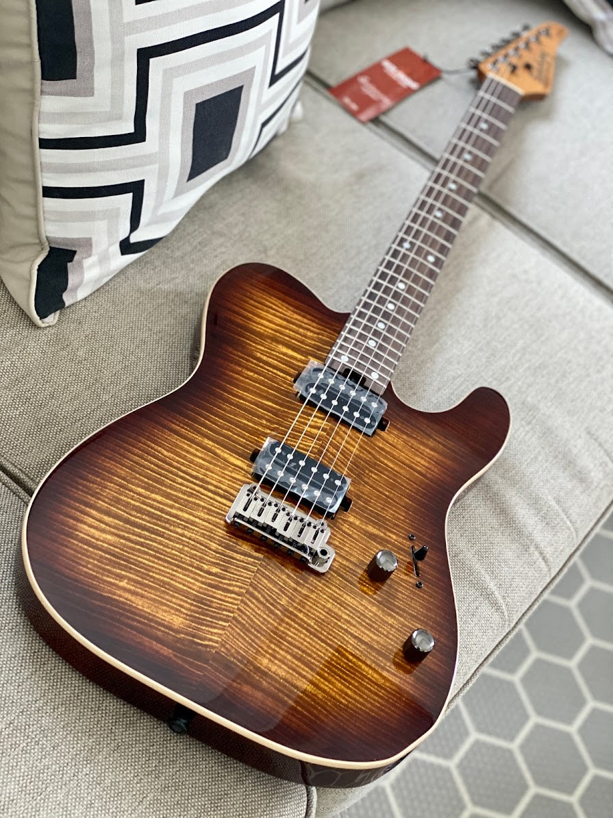 Soloking MT-1 FM 24 Deluxe MKII in Bengal Burst